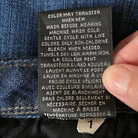 NWT Style & Co. Tummy Control Capri Jeans Size 14 - Picture 11 of 16